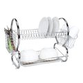 Home Basics Home Basics 2-Tier Chrome Dish Drainer ZOR96079